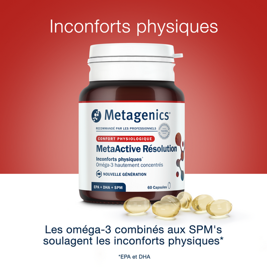 MetaActive Résolution - 60 gélules