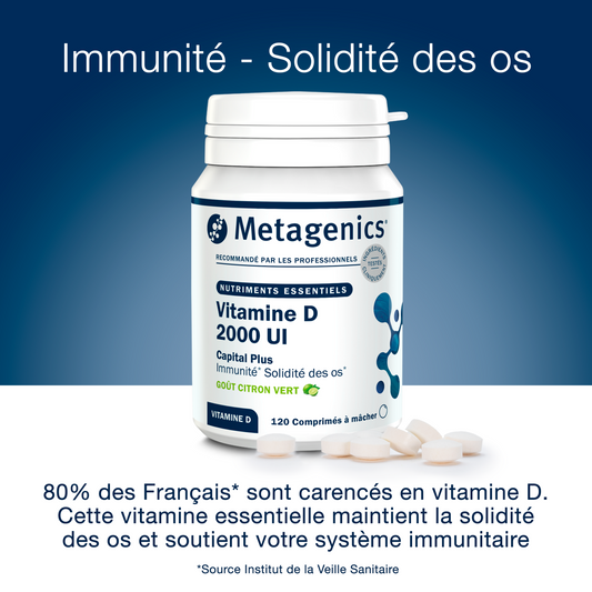 Photo du produit : Vitamine D Capital Plus 2000 UI
