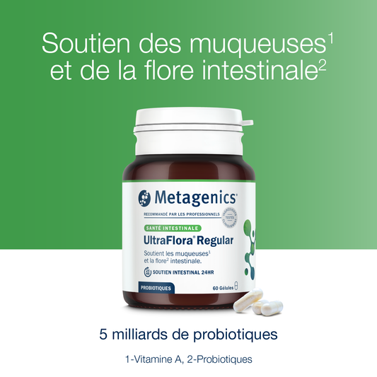 UltraFlora Regular 60 gélules – Claims produit