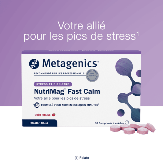 NutriMag® Fast Calm – 30 comprimés à mâcher