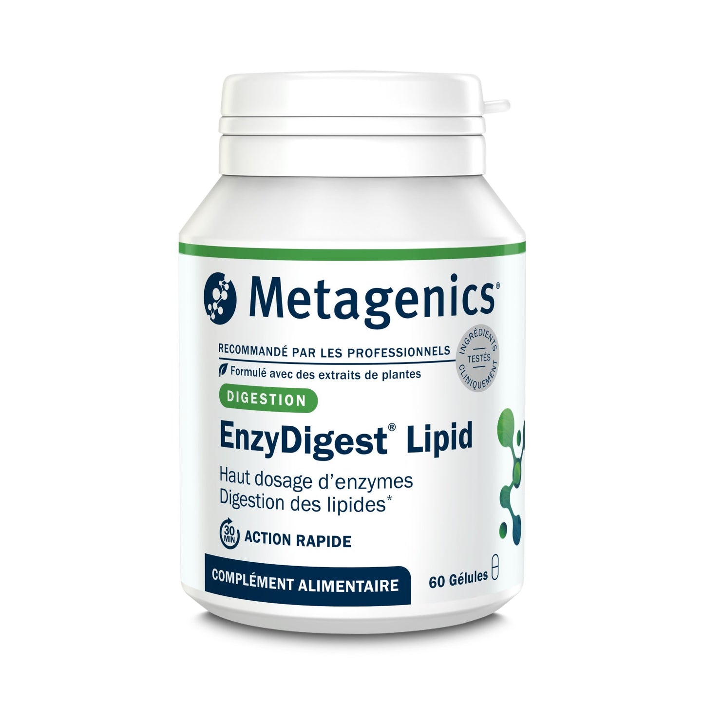 EnzyDigest Lipid 60 gélules – Packshot de face