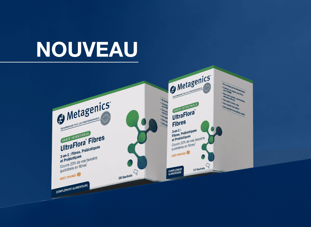 METAGENICS FR GUT HEALTH ULTRAFLORA FIBRES HomePage Banner