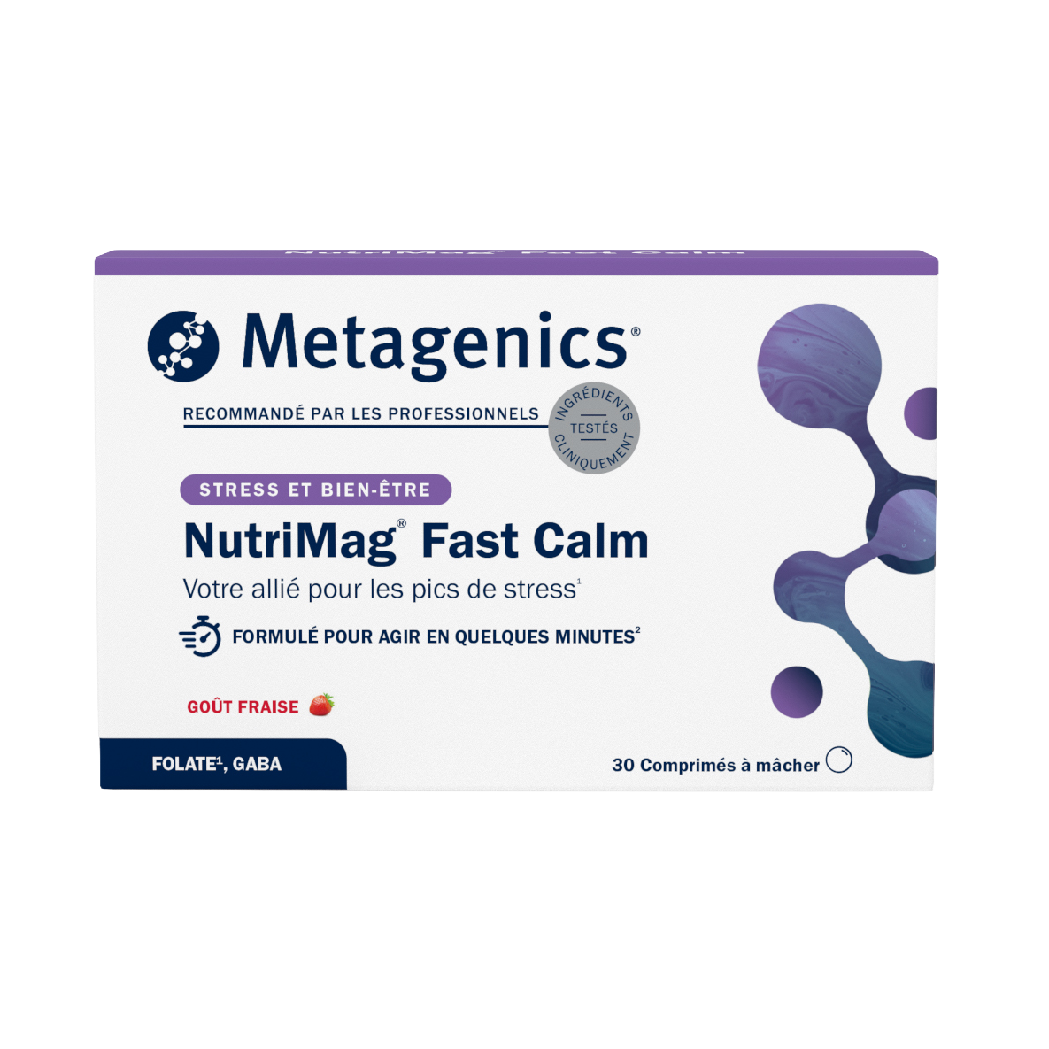 NutriMag Fast Calm, comprimés à mâcher