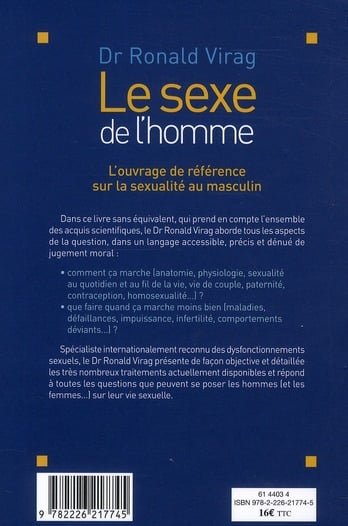 Le sexe de l'homme – Packshot de face