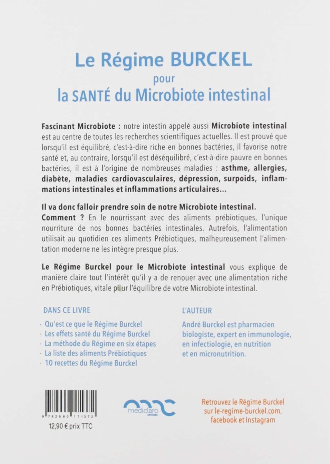 Le régime Burckel – Packshot de face