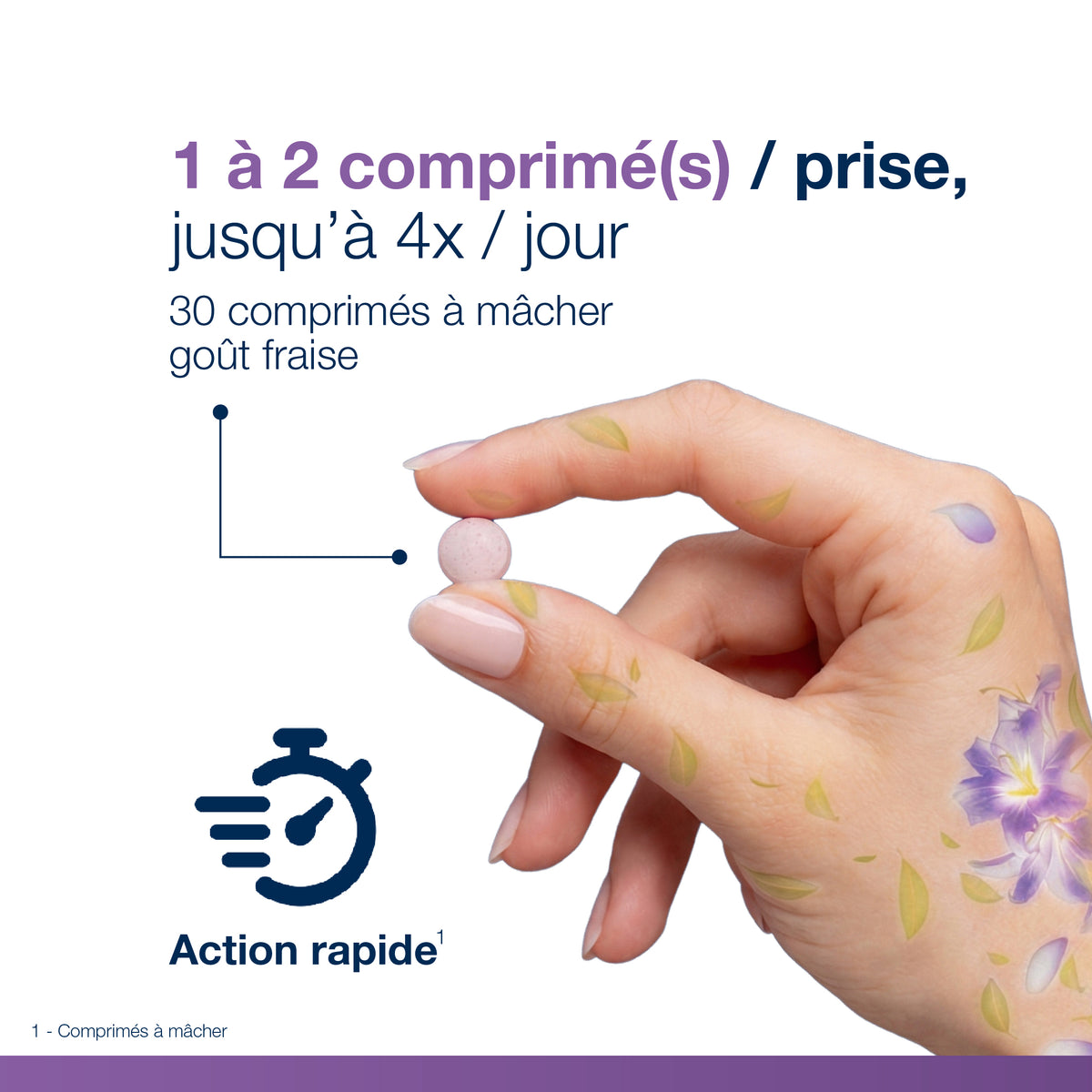 NutriMag Fast Calm – 30 comprimés à mâcher