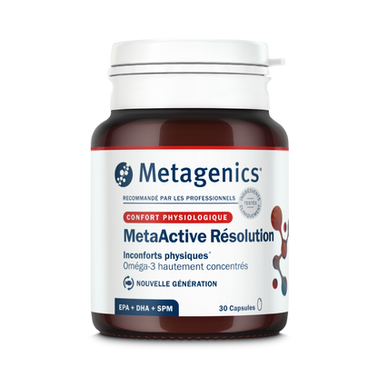 MetaActive Résolution 30 gélules – Packshot de face