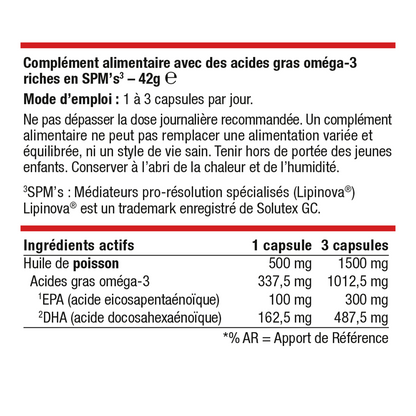 MetaActive Résolution 60 gélules – Ingrédients