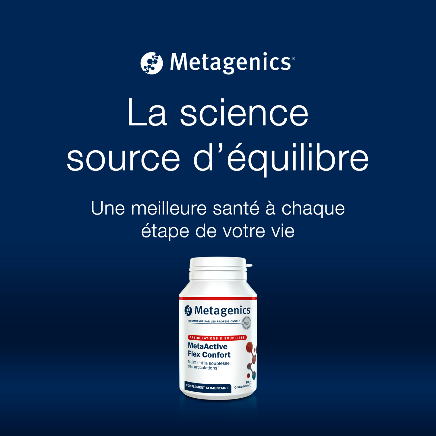 MetaActive Flex Confort 90 comprimés – Clôture