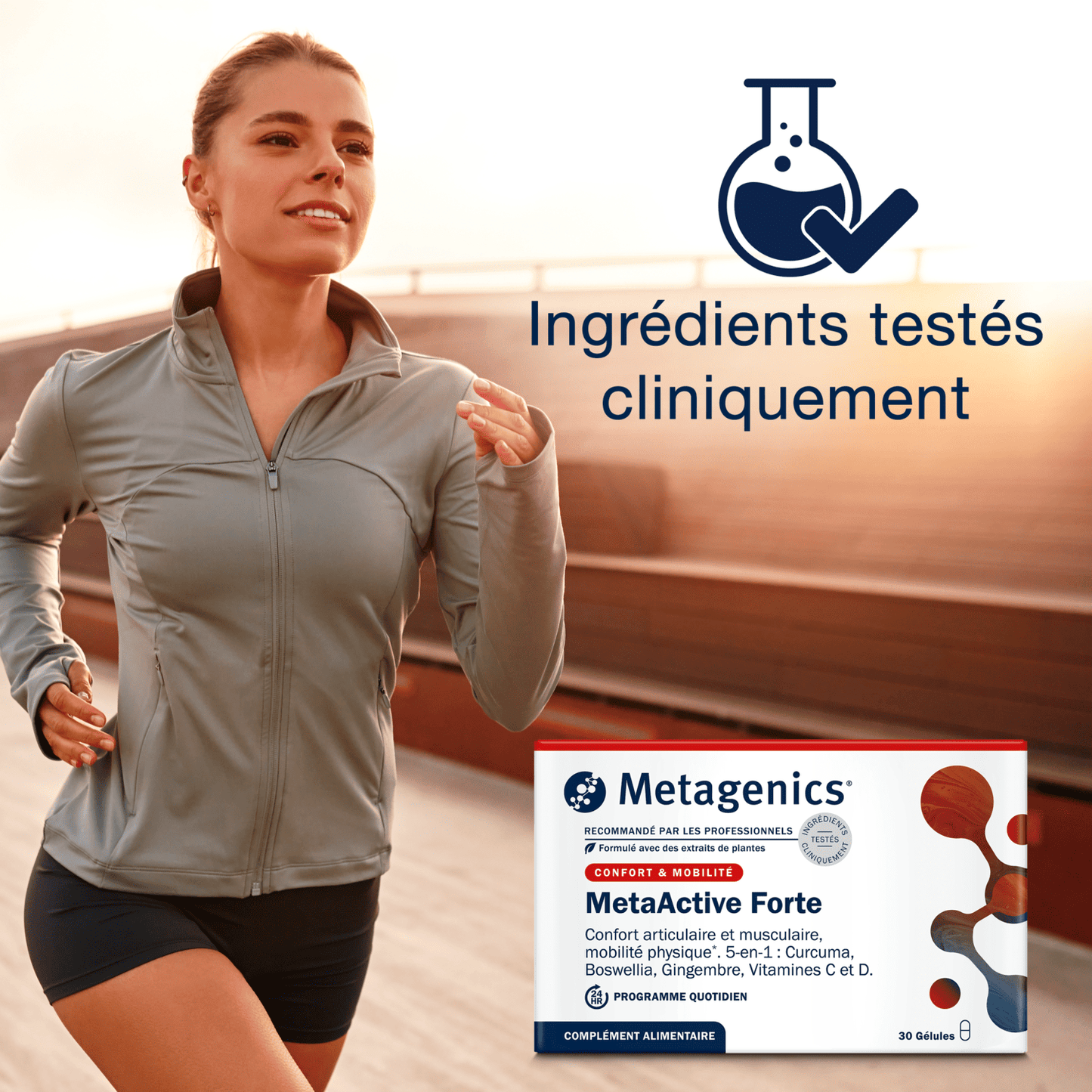 MetaActive Forte 30 gélules – Mode d'utilisation