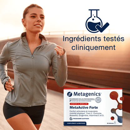 MetaActive Forte 30 gélules – Mode d'utilisation