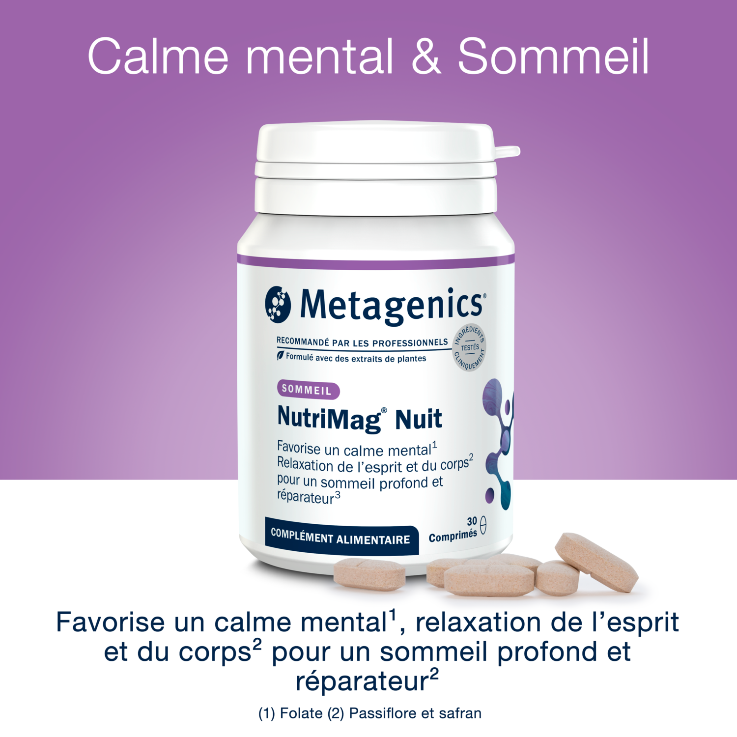 Photo du produit : NutriMag Nuit comprimés
