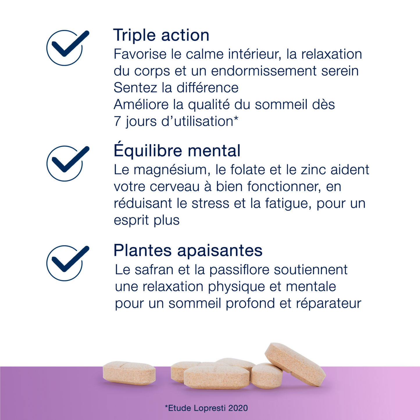 Photo du produit : NutriMag Nuit comprimés