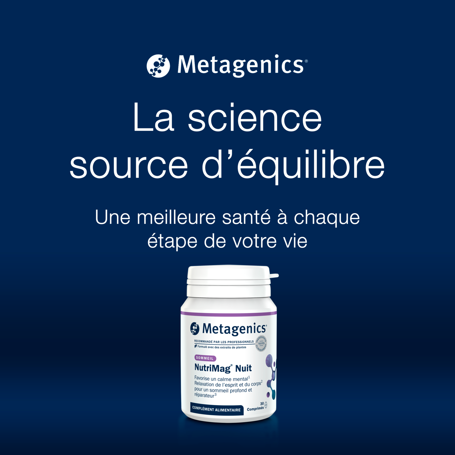 Photo du produit : NutriMag Nuit comprimés