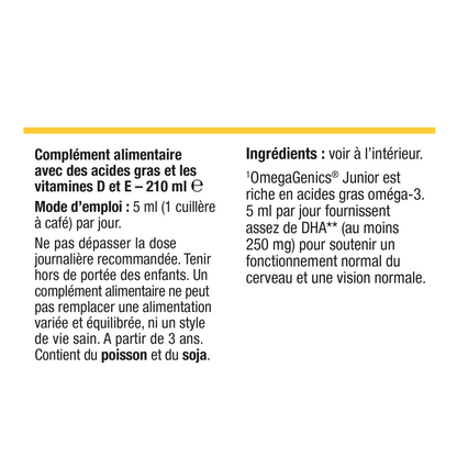 Photo du produit : OmegaGenics Junior 