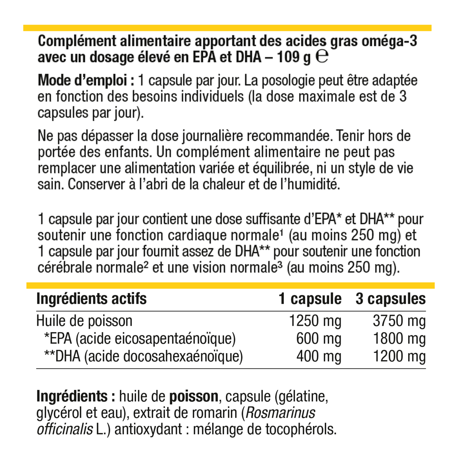 Photo du produit : OmegaGenics Capital Plus 