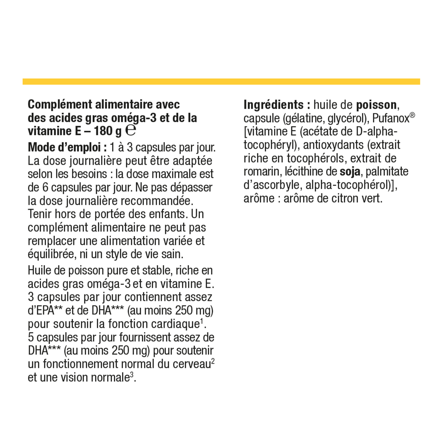 Photo du produit : OmegaGenics Capital Quotidien Perles 