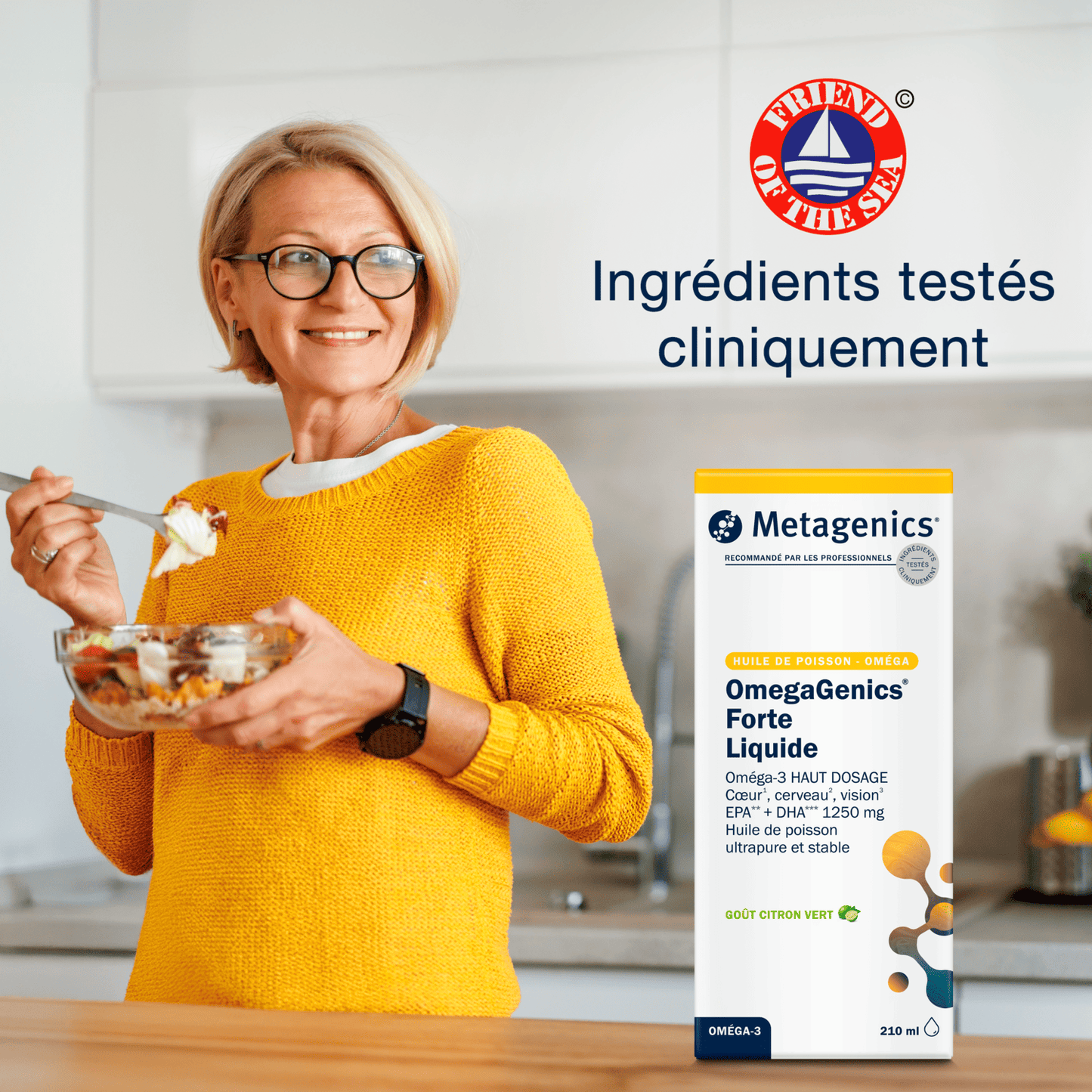 Photo du produit : OmegaGenics Forte Liquide 