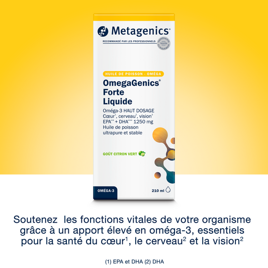 Photo du produit : OmegaGenics Forte Liquide 