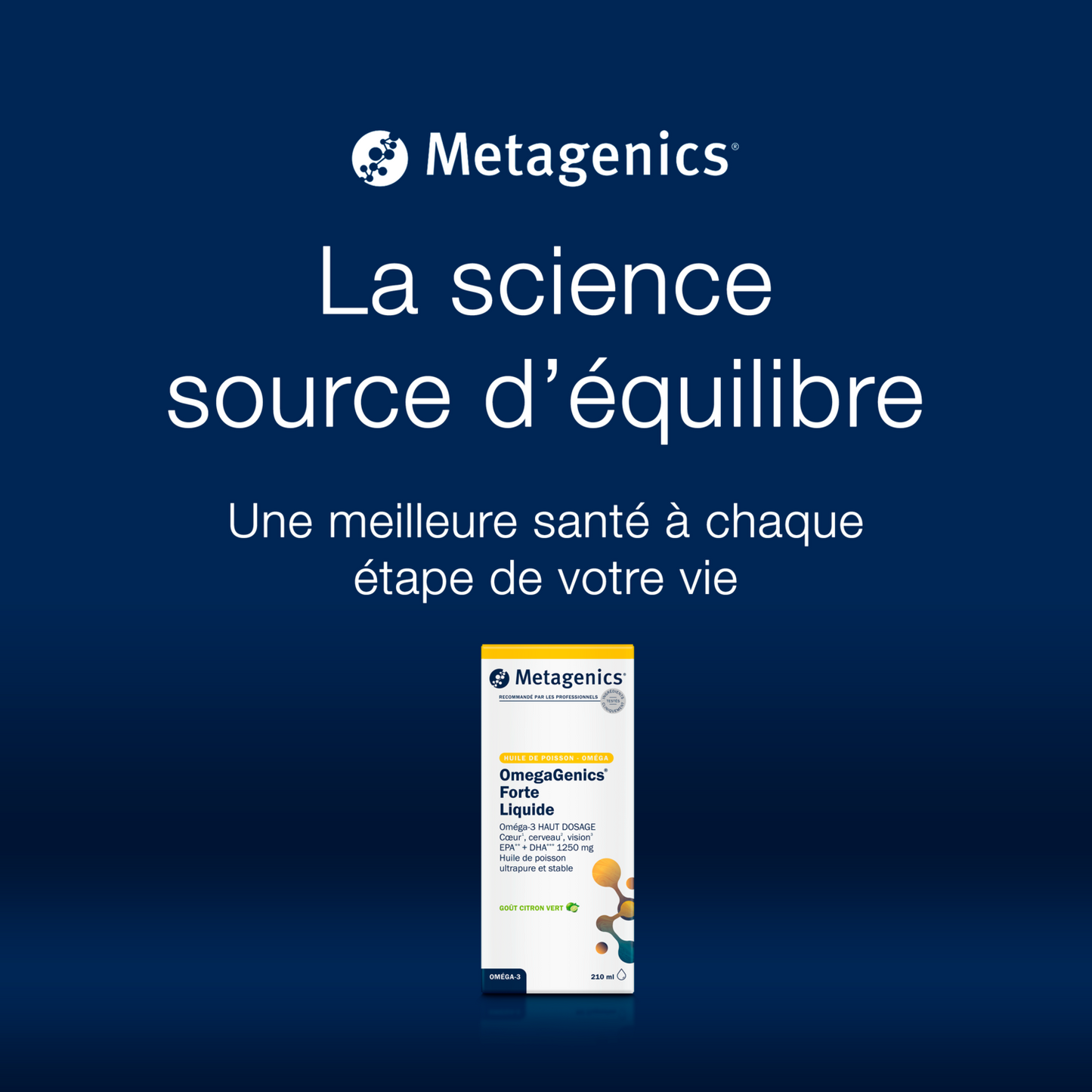 Photo du produit : OmegaGenics Forte Liquide 