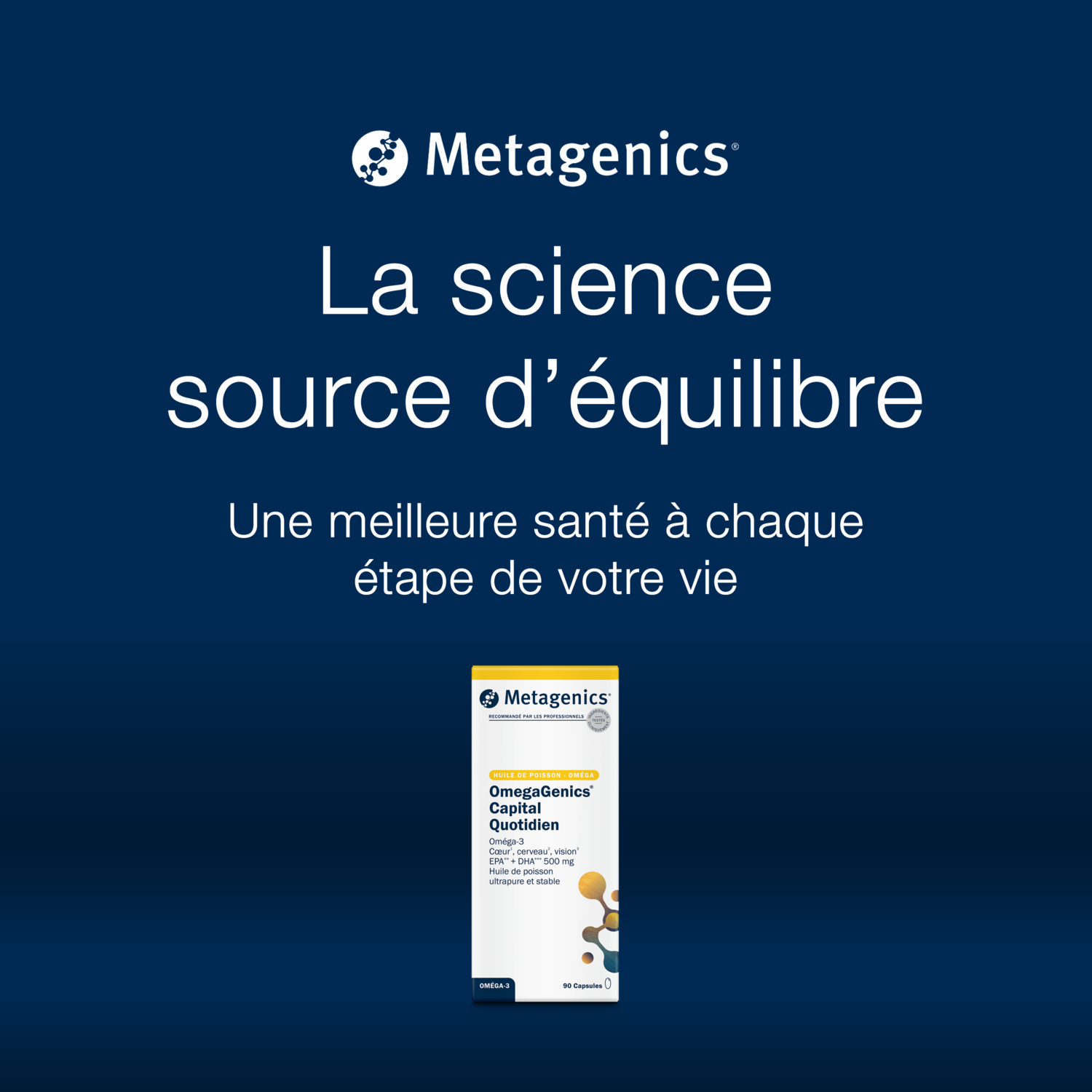 Photo du produit : OmegaGenics Capital Quotidien Perles 