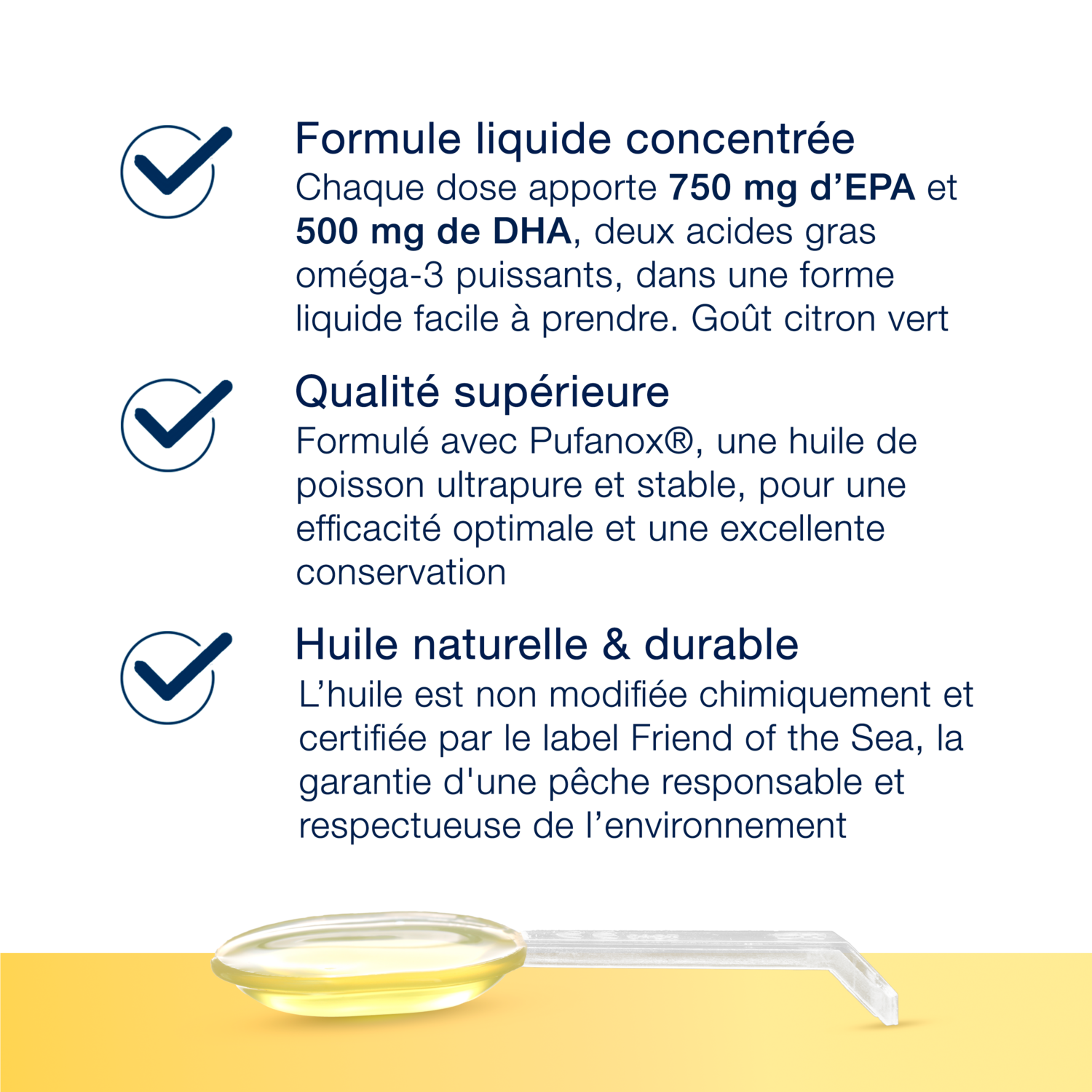 Photo du produit : OmegaGenics Forte Liquide 