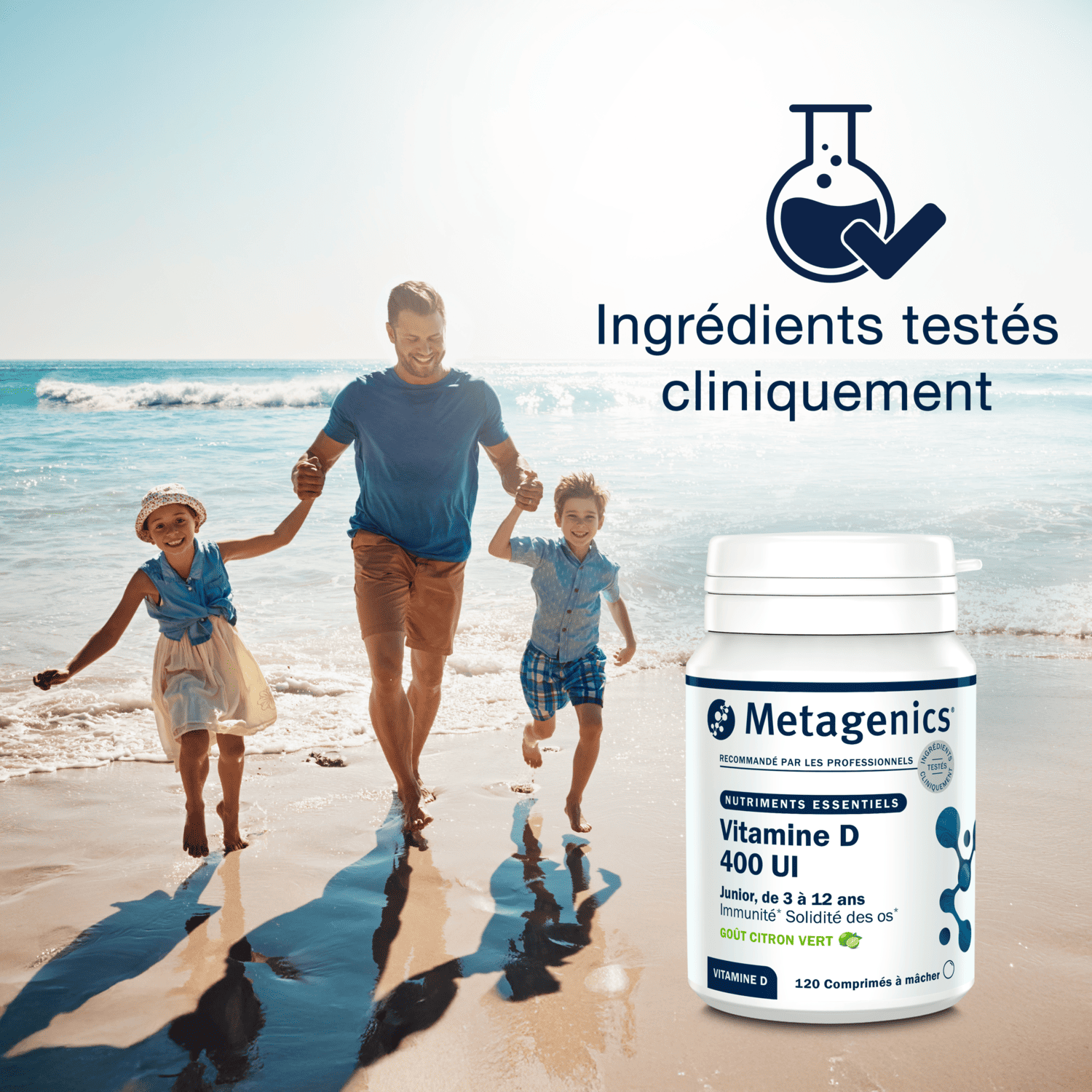 Photo du produit : Vitamine D 400 IU Junior 