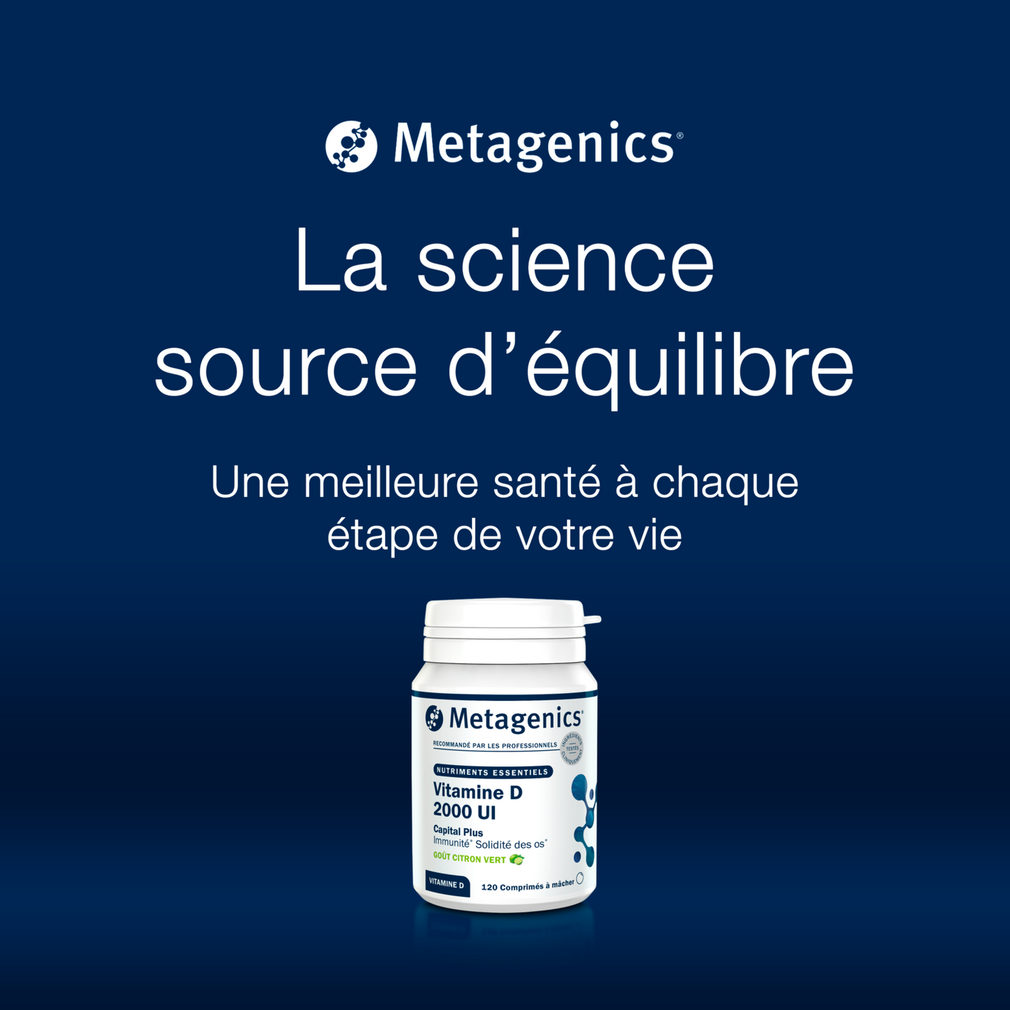 Photo du produit : Vitamine D Capital Plus 2000 UI 