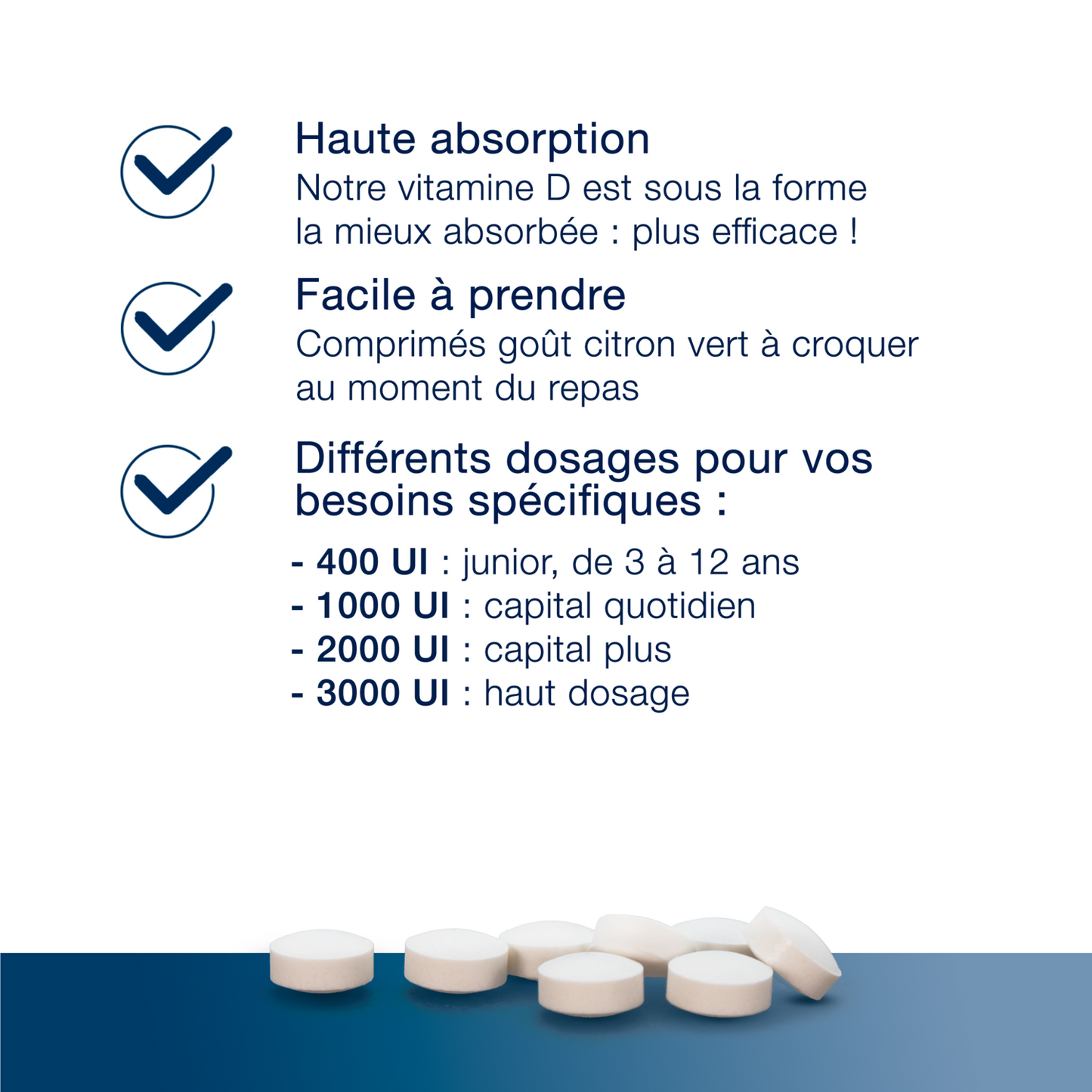 Photo du produit : Vitamine D Forte 3000 UI 
