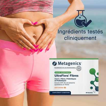 UltraFlora Fibres 28 sachets – Claim clé