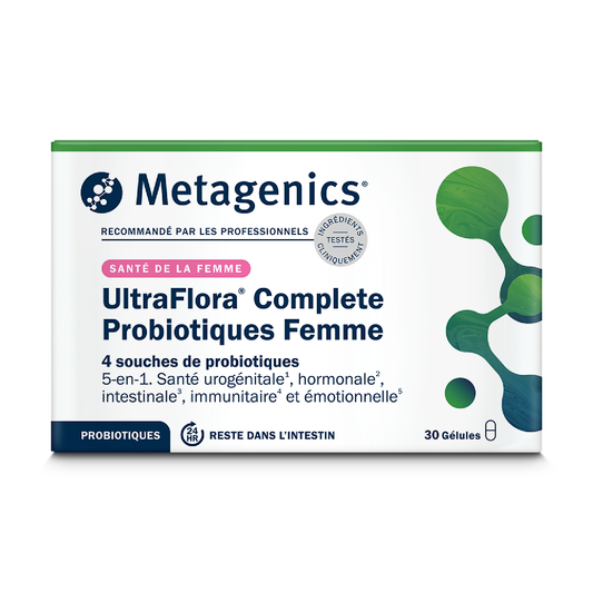 UltraFlora Complete Probiotiques Femme - 30 gélules