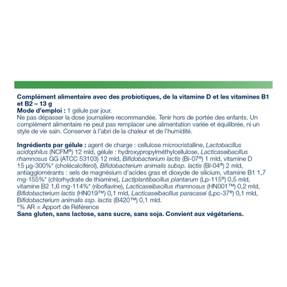 UltraFlora Complete 30 gélules – Ingrédients
