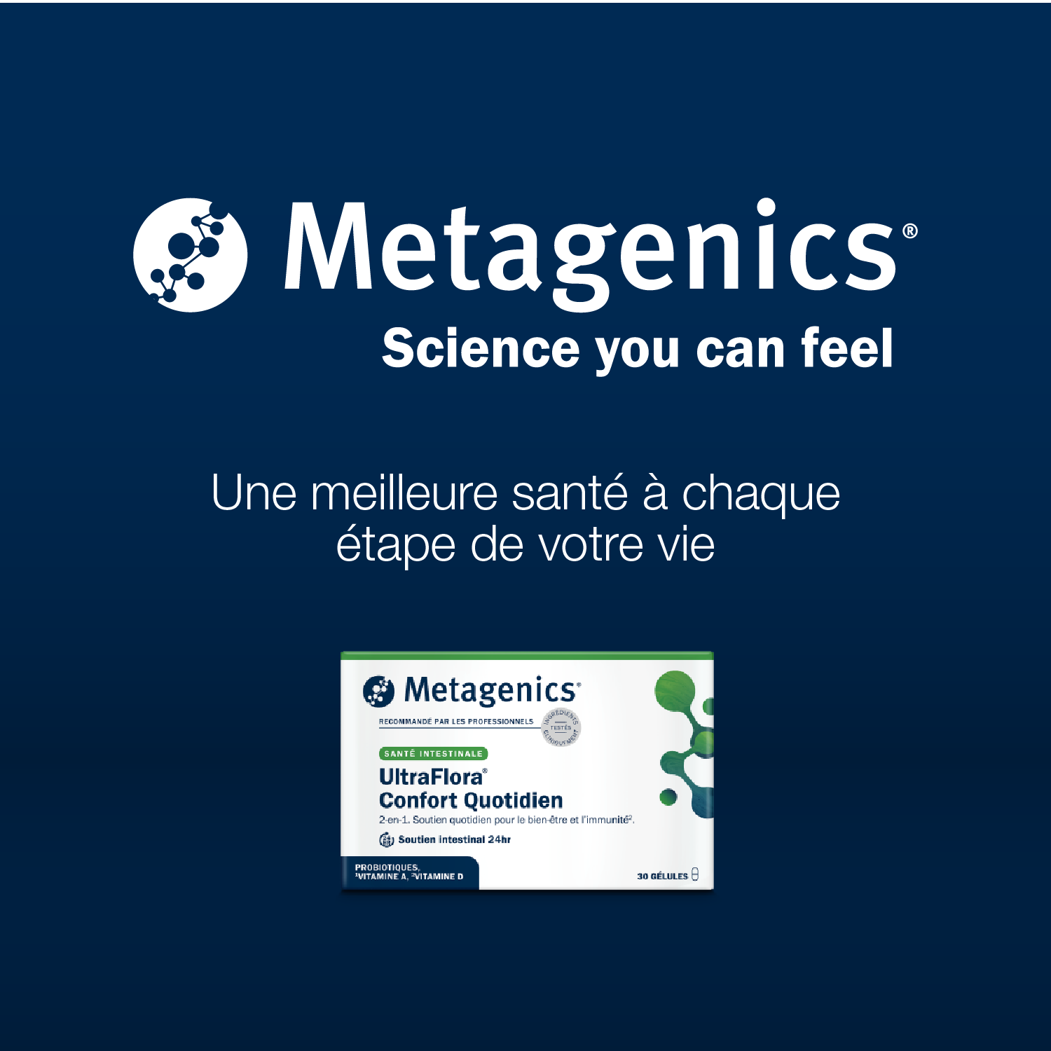 UltraFlora Confort Quotidien 30 gélules – Clôture