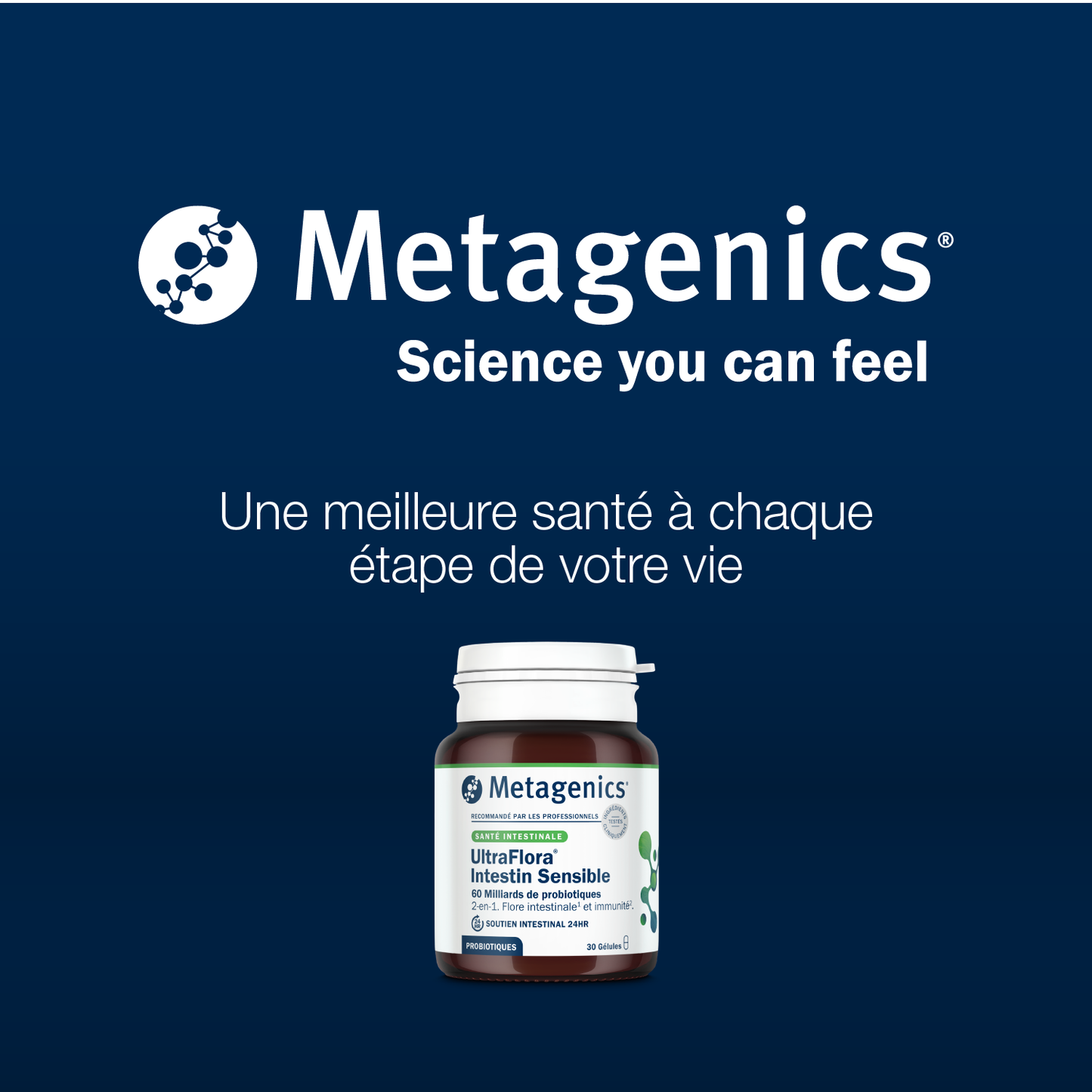UltraFlora Intestin Sensible 30 gélules – Clôture