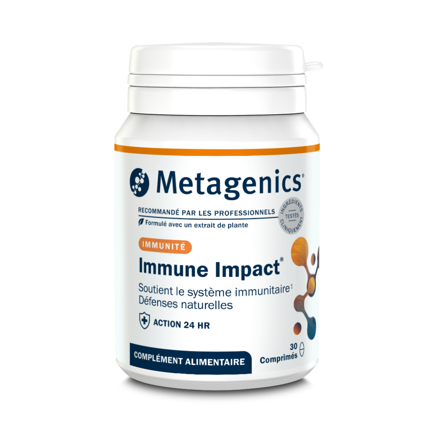 Immune Impact 30 comprimés – Packshot de face