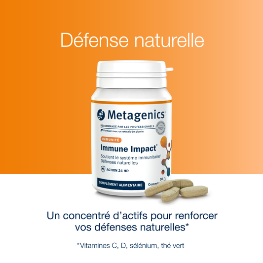 Immune Impact 30 comprimés – Claims produit