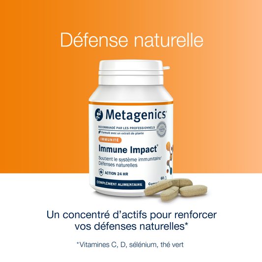 Immune Impact 60 comprimés – Claims produit