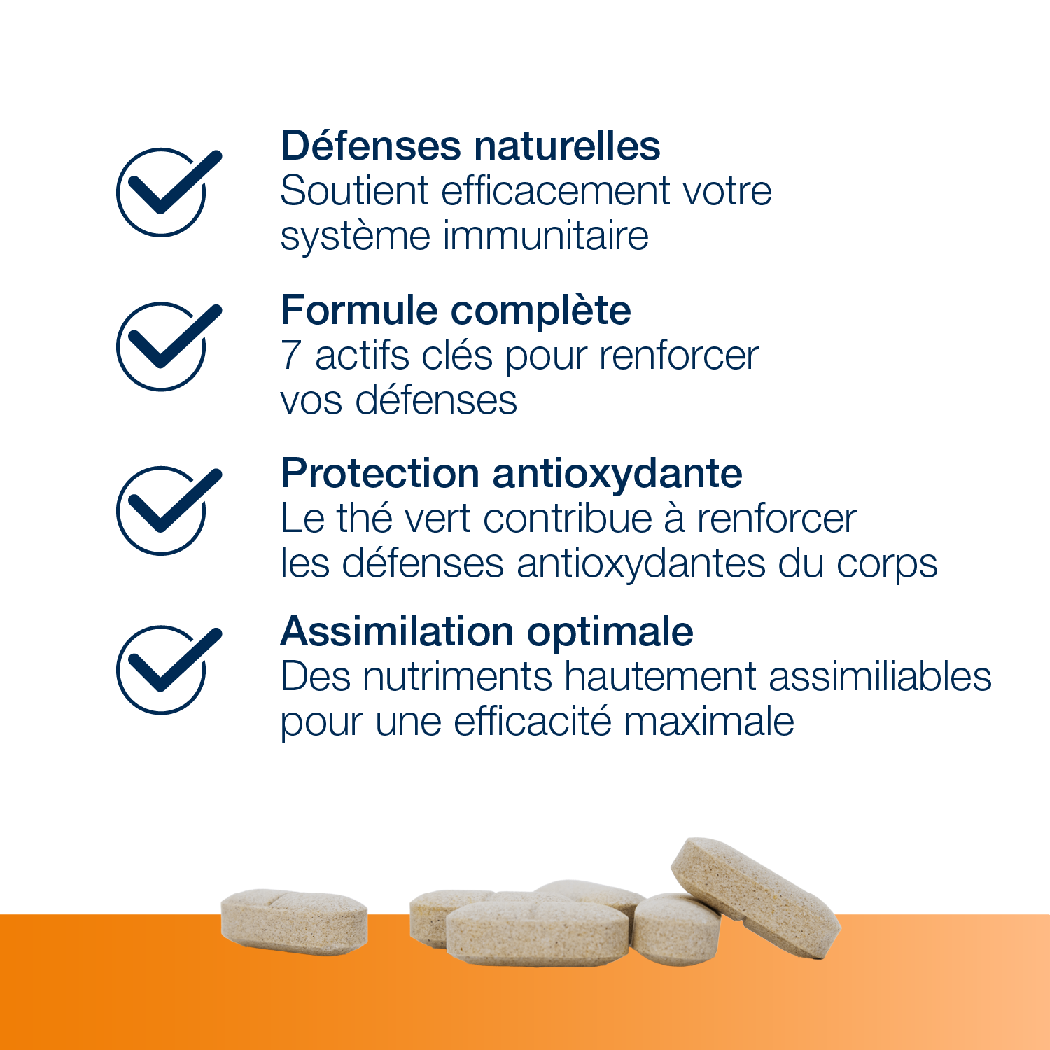 Immune Impact 60 comprimés – Points forts