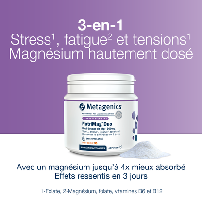 NutriMag Duo 45 portions – Claims produit