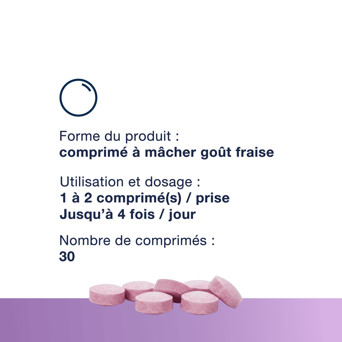 NutriMag Fast Calm 30 comprimés – Ingrédients