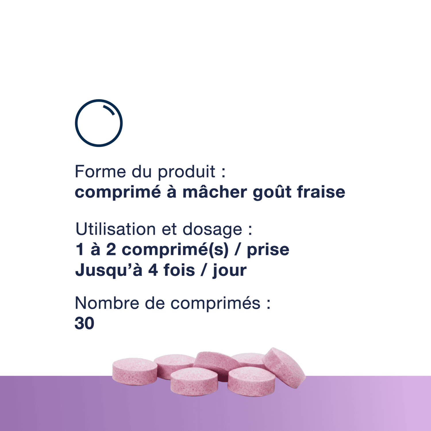 NutriMag Fast Calm 30 comprimés – Ingrédients