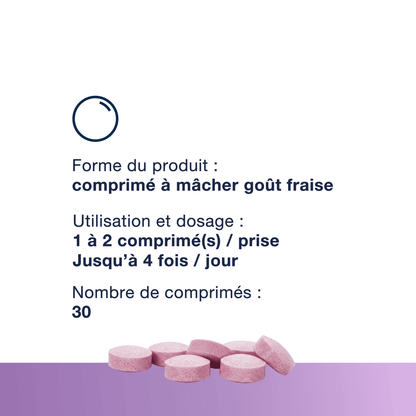 NutriMag Fast Calm 30 comprimés – Ingrédients