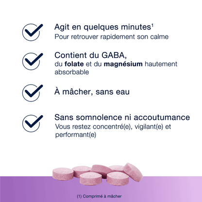 NutriMag Fast Calm 30 comprimés – Mode d'utilisation