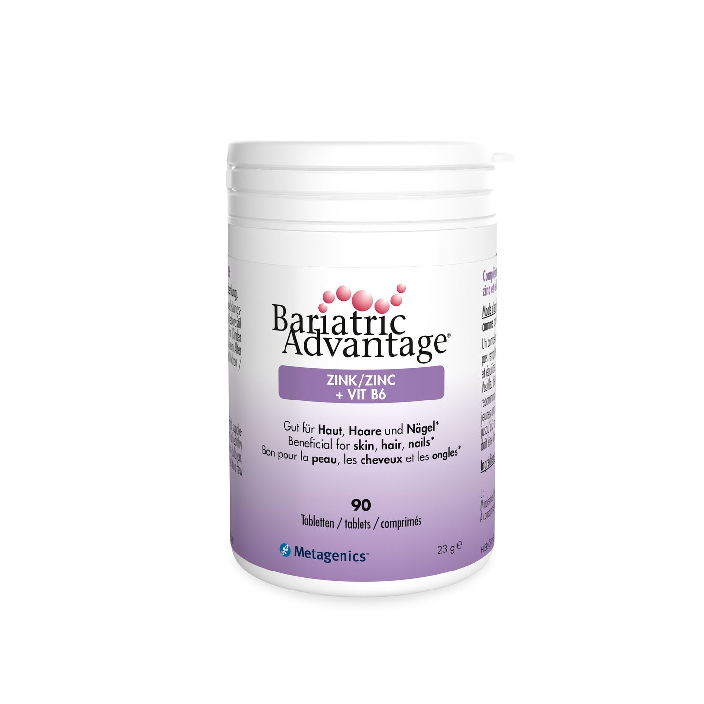 Photo du produit : Bariatric Advantage Zinc