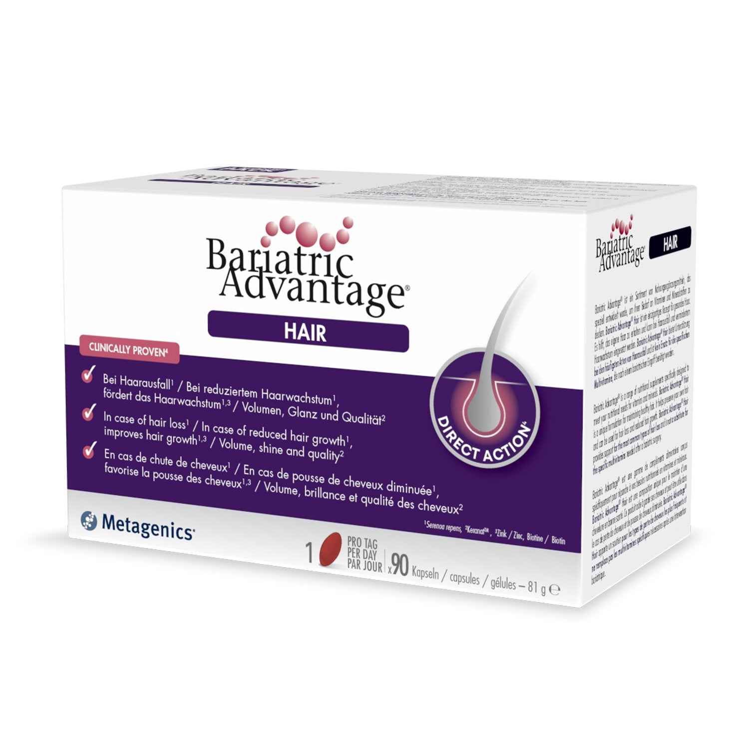 Photo du produit : Bariatric Advantage Hair