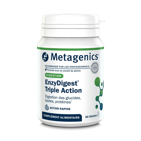 EnzyDigest Triple Action 60 gélules – Packshot de face