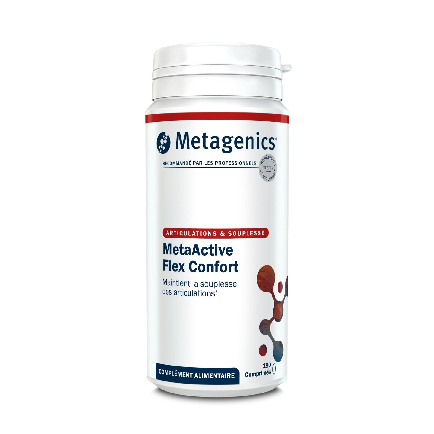 MetaActive Flex Confort 180 comprimés – Packshot de face