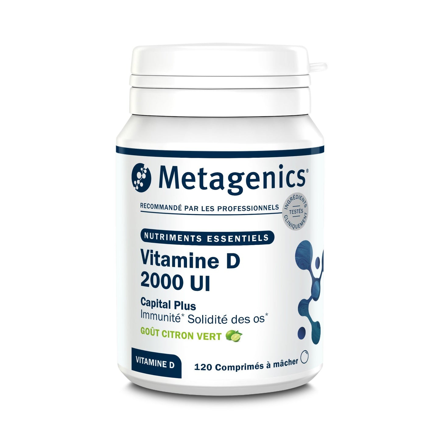 Photo du produit : Vitamine D Capital Plus 2000 UI 