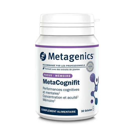 MetaCognifit 30 gélules – Packshot de face