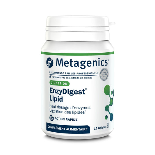 EnzyDigest Lipid 15 gélules – Packshot de face